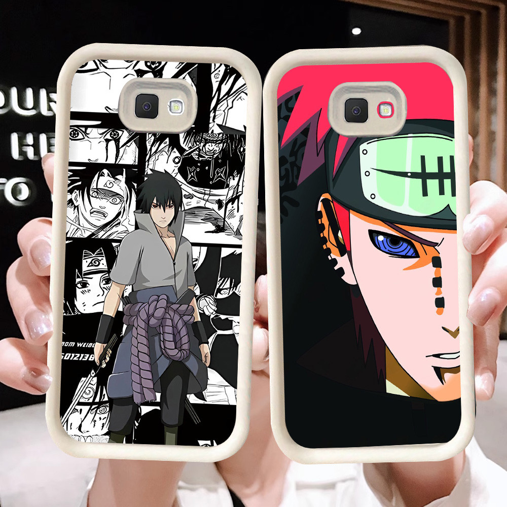 N-62 NARUTO Akatsuki Soft Casing สําหรับ Samsung J6 J7 J2 J4 Prime Plus Pro