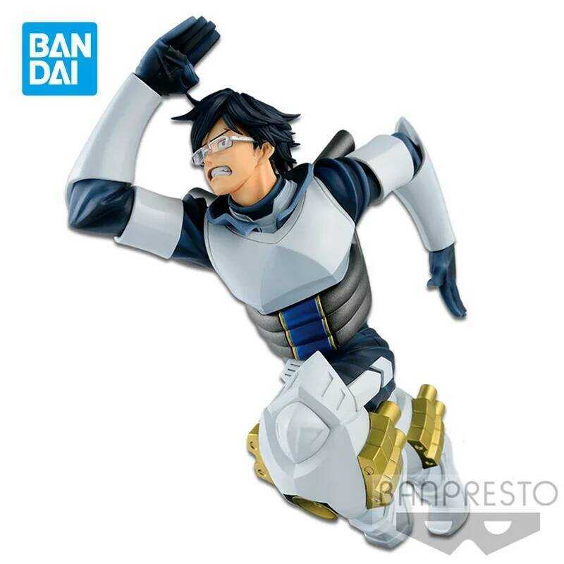 Bandai Genuine My Hero Academia Anime BFC Iida Tenya Action Figures Collectible Model Ornaments Dol