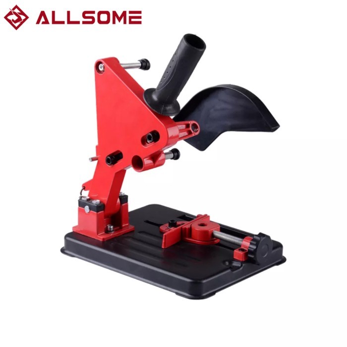 Angle Grinder Stand Angle Grinder Bracket Holder Support for 100-125 Angle Grinder DIY Cutting Stan