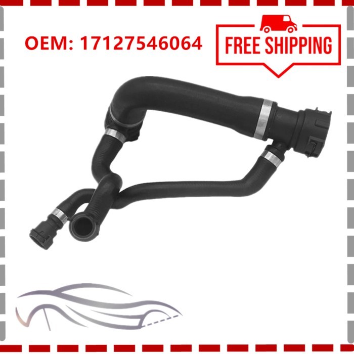 17127546064 Car Cooling System Intercooler Pipe For BMW E60 E70 E71 E72 520d 520i 525i 525d Water T