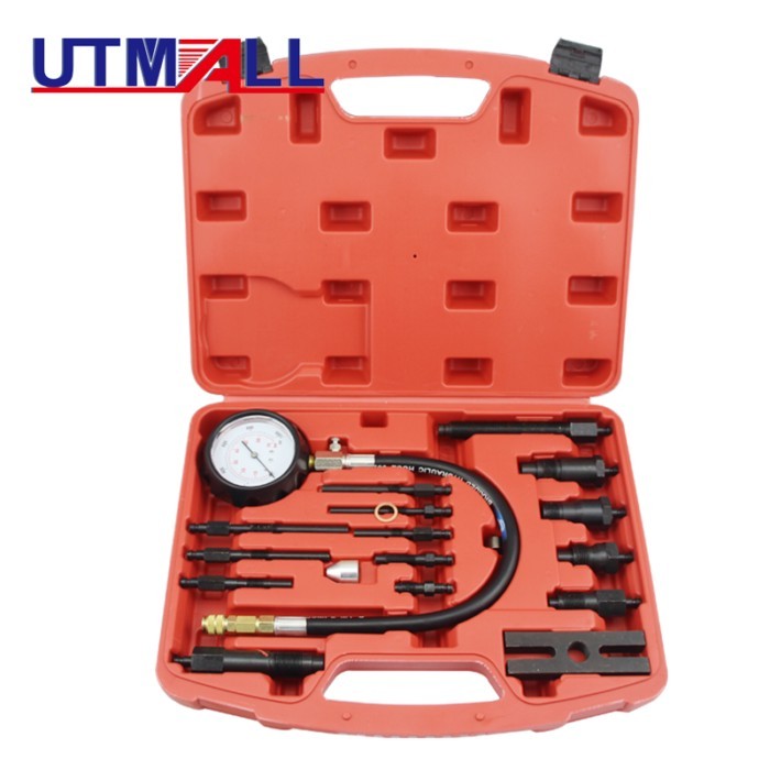 TU-15B Professional Diesel Engine Cylinder Compression Tester of Engine Pressure Gauge Detection Ta