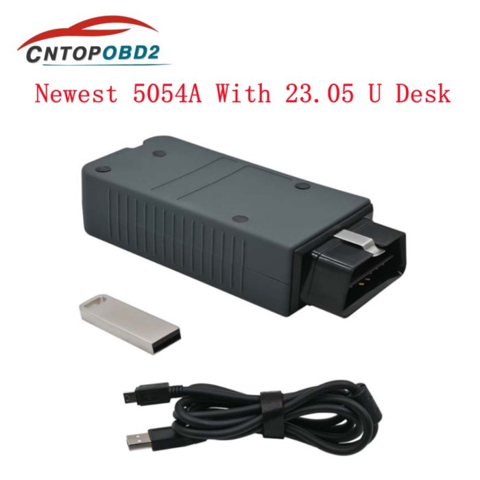 Full Chips Online 5054 USB WIFI Version V23.05 FW V1.9.4 OBD2 Diagnostic Tools Support V Group Car