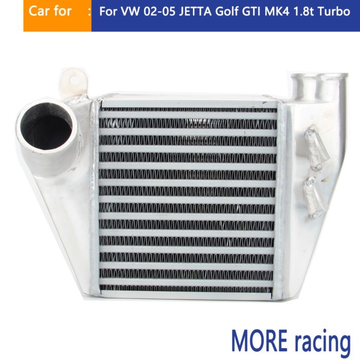 z-222-F Bolt-On Side Mount Intercooler Turbo Fit For VW 02-05 Jetta Golf GTI MK4 1.8T