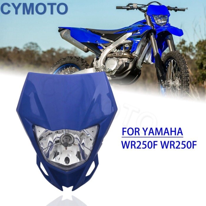 Motocross Enduro Cross Headlight Dirt Bike Front Lamp for Yamaha WR 250 R WR426F WR450F WR500 WR TT