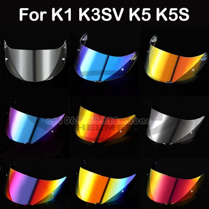 For AGV K5 K5S K5-S K3SV K1 K1S Compact ST Motorcycle Helmet Visor Lens Shield Glasses Full face Pi