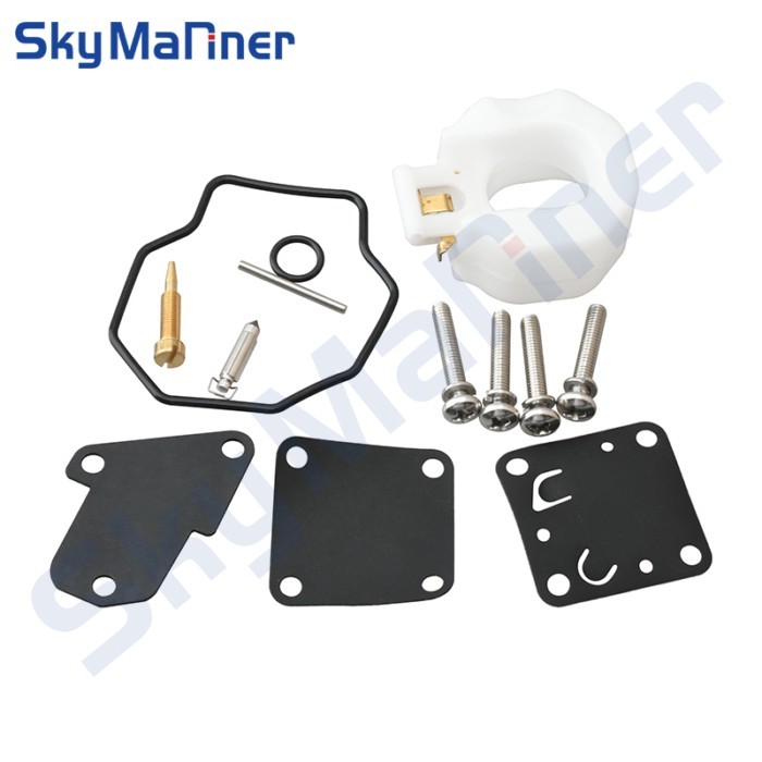 6E0-W0093-00 Carburetor Repair Kit For Yamaha Outboard Motor 4HP 5HP 2T 6E0-W0093 6E0-W0093-04 Boat