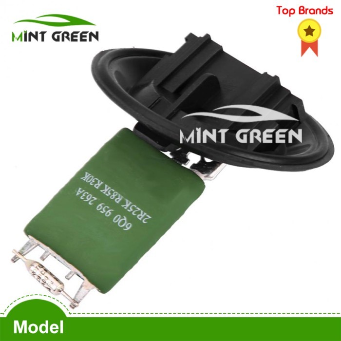 For Audi A1 A2 VW POLO Skoda Fabia Car Heater Fan Blower Control Resistor 6Q0959263 6Q0959263A 6q09