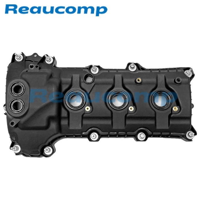 BR3E-6K271-DA BR3Z-6582G Engine Valve Cover for  Ford F-150 Explorer Mustang Edge Flex Taurus Trans