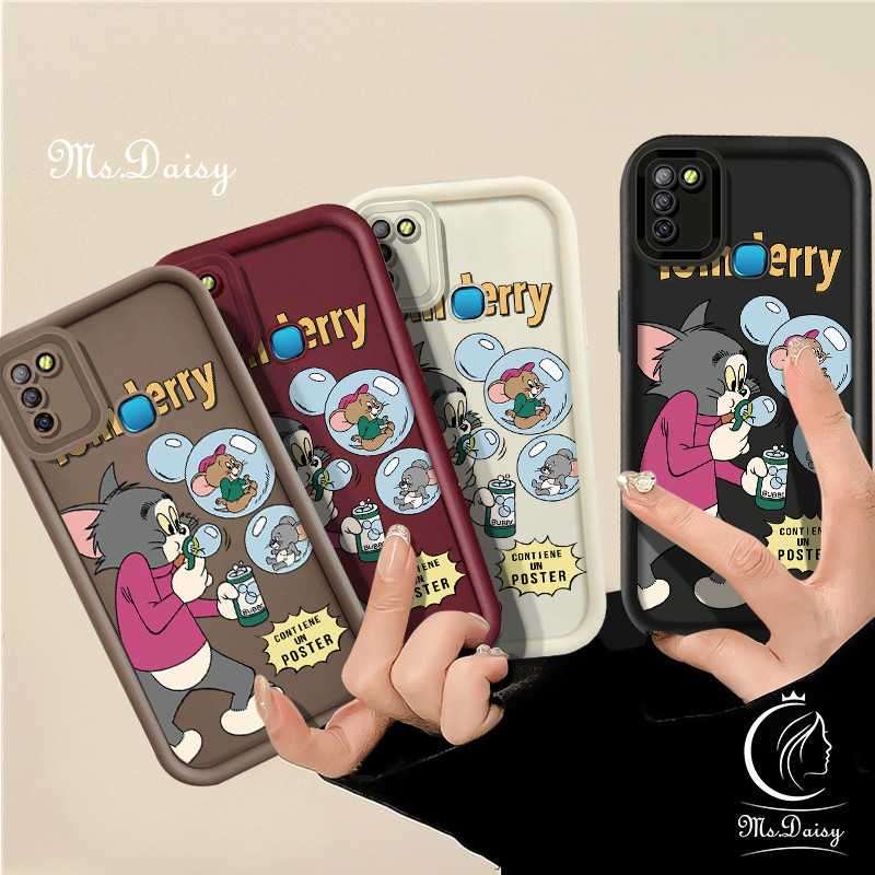 การ์ตูนน่ารัก Tom Cat Blow Bubbles เคสโทรศัพท์สําหรับ Infinix X650B X655F X655C X657B X657C X665E X6