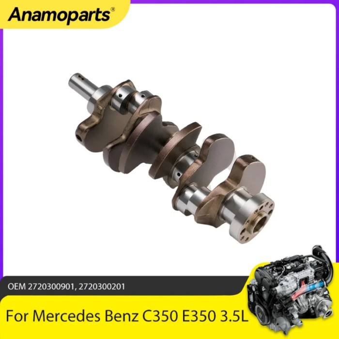 Engine Parts Crankshaft Fit 3.5 L V6 GAS For Mercedes Benz C350 E350 ML350 M272.960 M272.964 M272.9