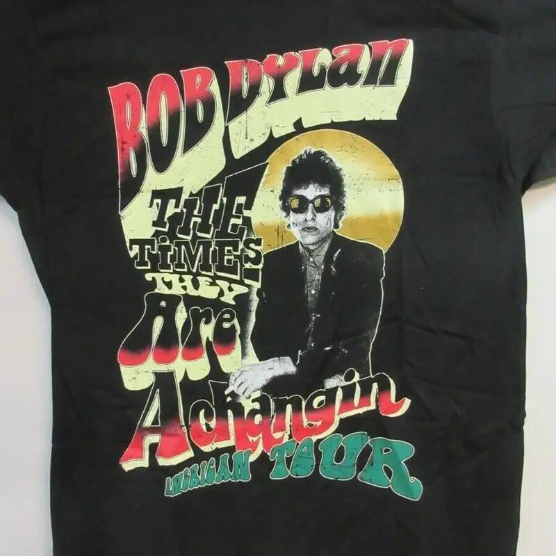 Bob dylan The Times The Are T shirt Cotton For men Women All Size S 234XL M157