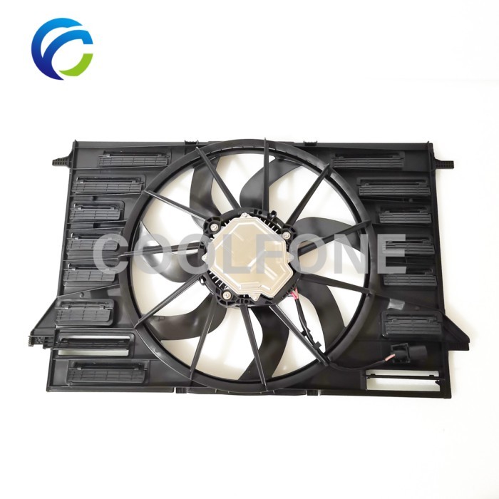 Electric Cooling Radiator Fan for AUDI B9 A4 C8 A6 A7 Q7 Q8 2015- 8W0959455 8WD121003 8WD121207 8W0