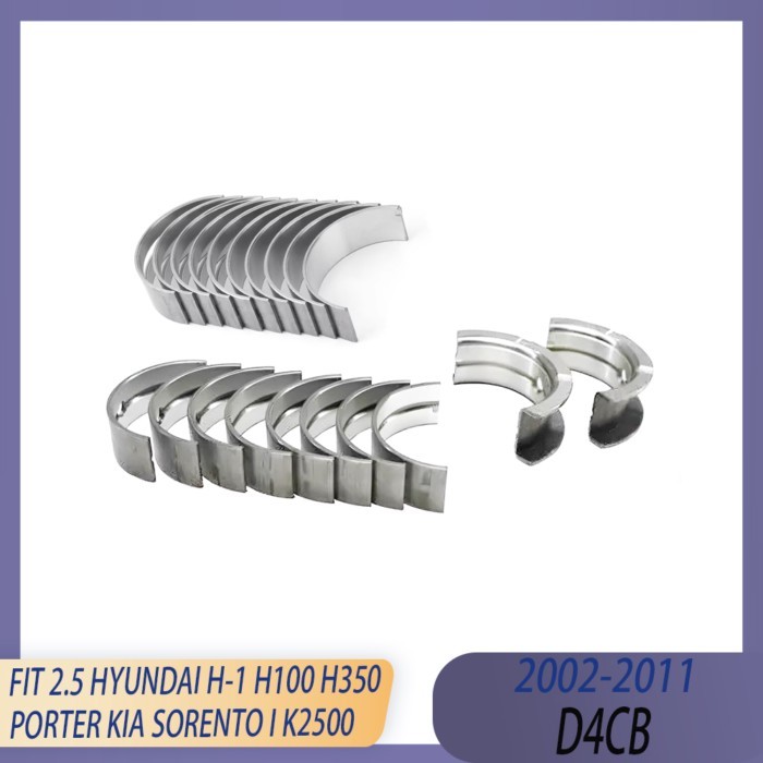 STD Engine Parts Main & Connecting Rod Set Fit 2.5 L D4CB Diesel CRDI 02-11 For HYUNDAI H-1 H100 H3