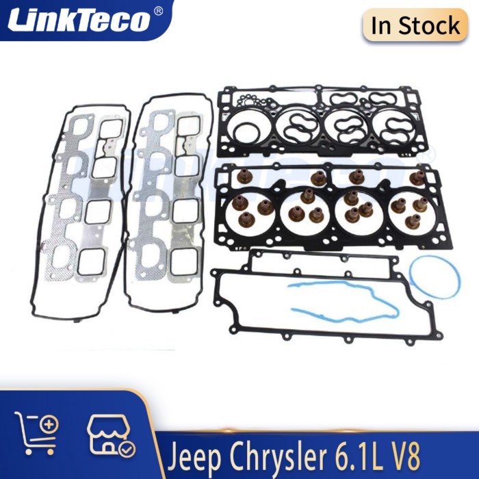 Engine Parts Cylinder Head Gasket Set Fit 6.1 L V8 Gas For Chrysler 300 Dodge Charger Challenger Je