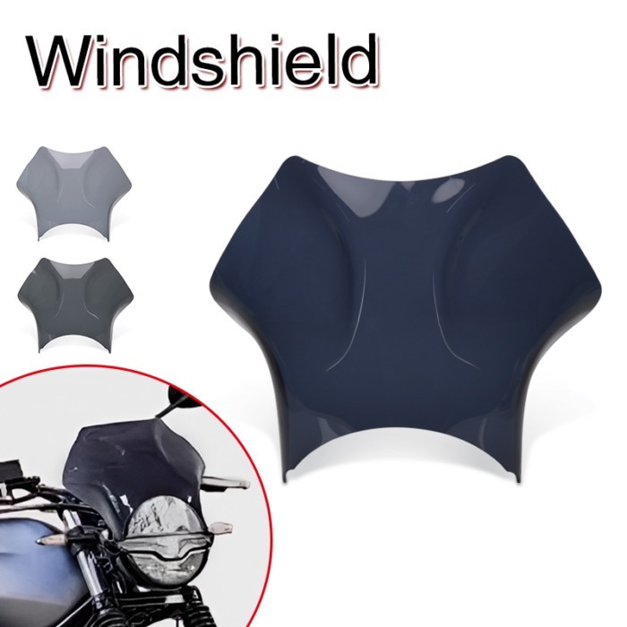 Motorcycle Front Windscreen Windshield Wind Deflector Fit For SR700 XSR900 MTM850 2016-2019 SR400 2