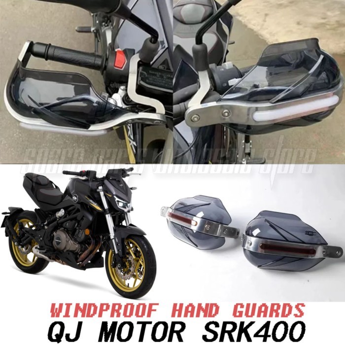 New For QJ Motor SRK400 400SRK SRK 400 Motorcycle Handguard Shield Hand Guard Protector Windshield