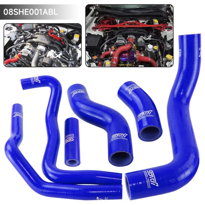 Silicone Coolant Radiator Hose Kit Fits For Scion FRS Toyota GT86 Subaru BRZ Engine 2.0L 2013-2019