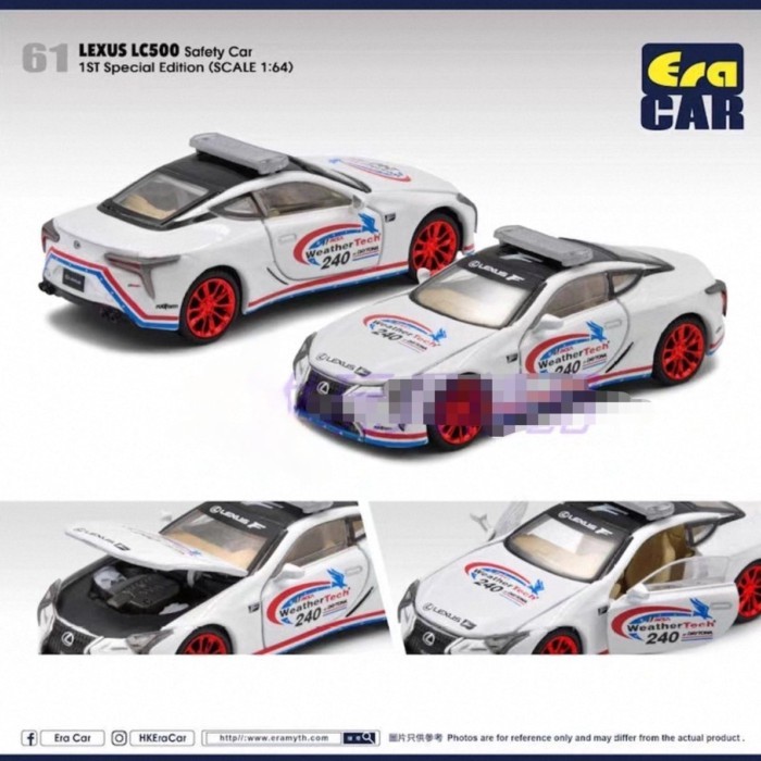 ERA 1/64 LEXUS LC500 LEXUS Safe Car รุ่น LEXUS Alloy