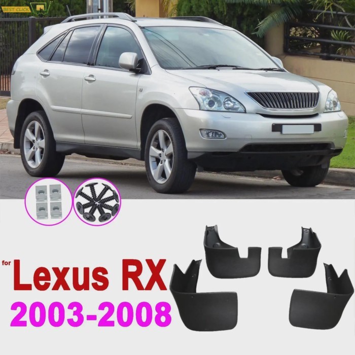 Car Mudguard for Lexus Harrier RX300 RX330 RX350 RX400h XU30 2003 2004 2005 2006 2007 2008 Fender M