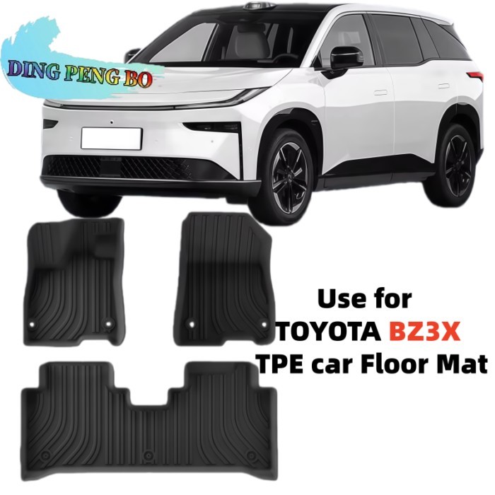Use for TOYOTA BZ3X car carpet All-Weather car Floor Mat Fit For TOYOTA BZ3X waterproof trunk mat 2