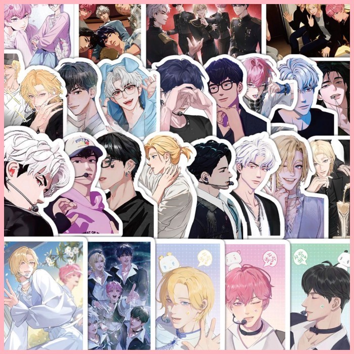 [GUYN] สติ๊กเกอร์ PLAVE (65 แผ่น) Virtual Yuan Men Group สติ๊กเกอร์ ins สไตล์ High-value Anime Chara