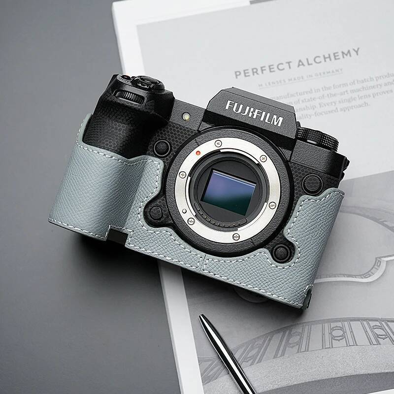 Mr.Stone สําหรับ Fujifilm X-H2S XH2 กล้องป้องกันกรณีกล้องบอดี้สูท xh2s กล้อง Handmade ของแท้หนัง