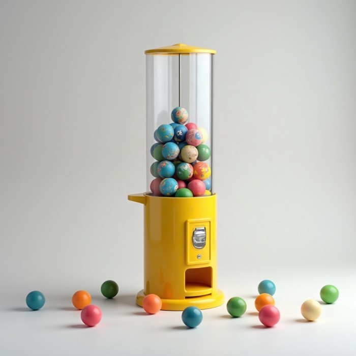 Latest Design Fashion 100mm Big Ball Capsule Vending Machine Durable Customized Toy Vending Machine