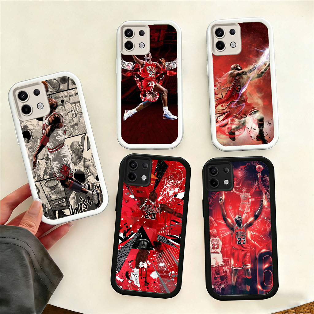 WC15 Michael Jordan สําหรับ Hp ชุบ Tecno ITEL Infinix Spark Pova POP Zero 5 P55 RS4 8 A70 GO 30 7 20