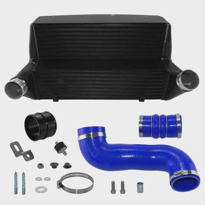 Black/Blue/Red Competition Intercooler Kit For EVO III BMW 335(x)i E90/E91/E92/93 335is E92 135i E8