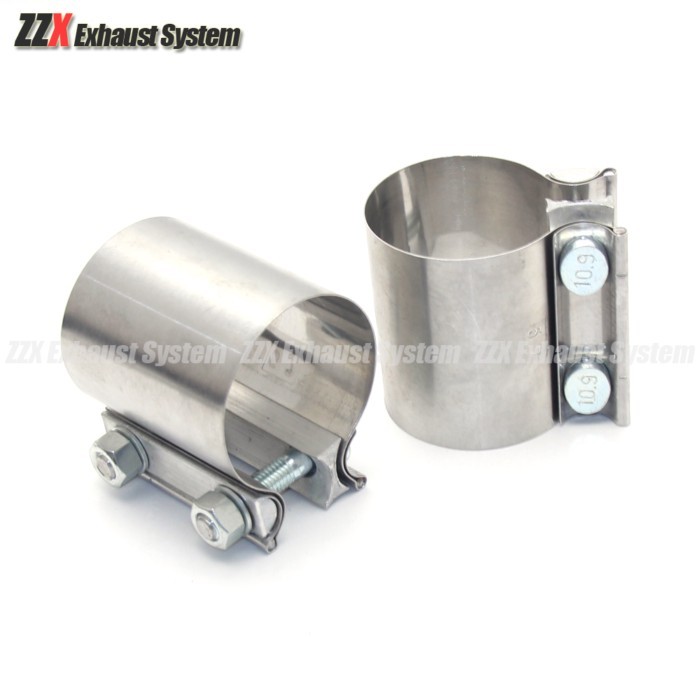 Auto parts exhaust pipe clamp Stainless steel pipe clamp Pipe fitting muffler fitting