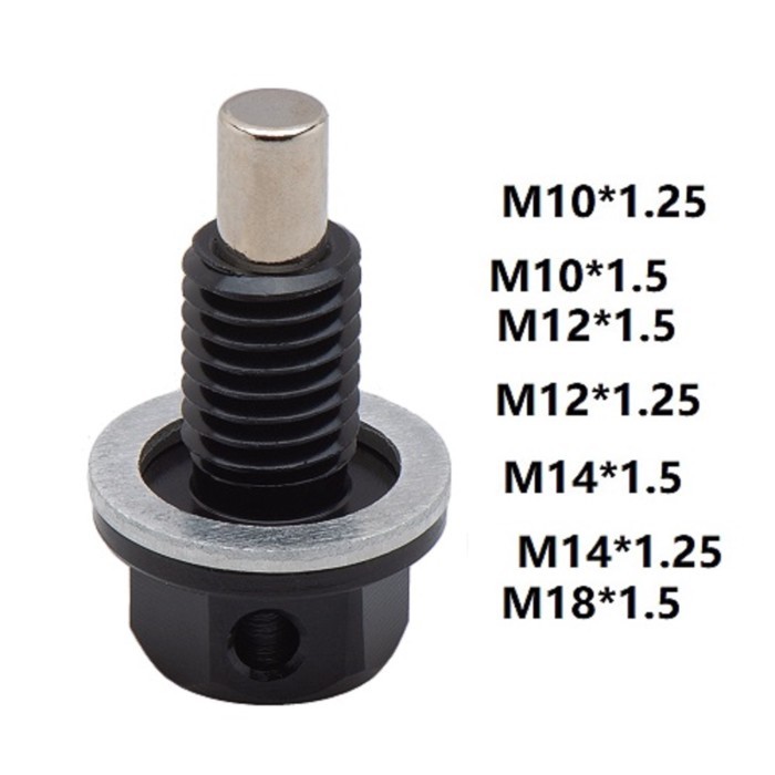 M10*1.25,M10*1.5,M12*1.5, M14*1.5, M18*1.5 M12*1.25 M16*1.5 Engine Dress Up Magnetic Oil Drain Plug