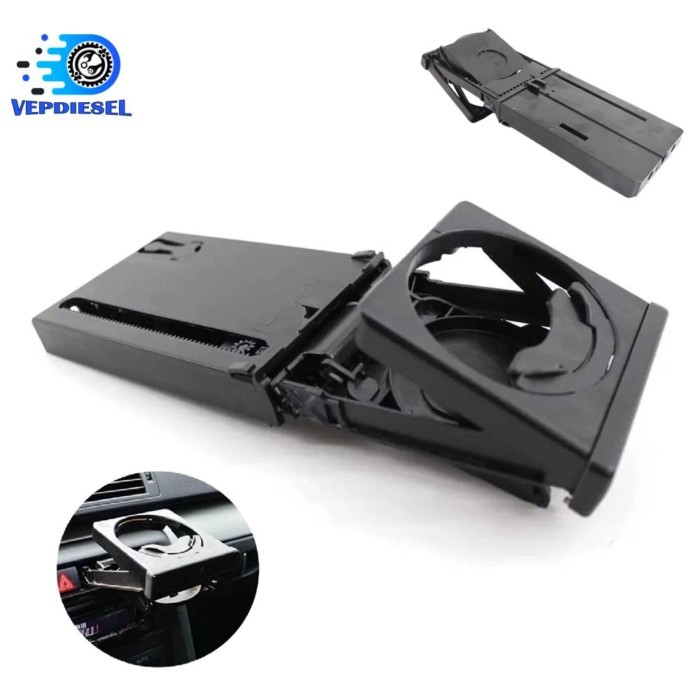 1pc Front Car Cup Holder 8E1862534J 8E1862534H New For 2002-2005 Audi A4 B6 B7 02-05 Balck 4-Door C