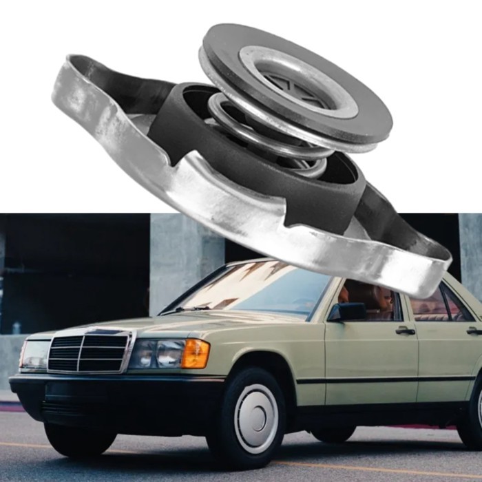 1245000406 Coolant Expansion Tank Radiator Cap for Mercedes-Benz 260E 300SL C280 E420 E500 S600 SL3