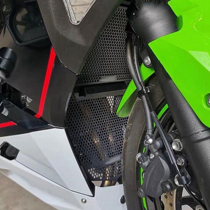 2022 2023 For Kawasaki Ninja 400 Z400 Motorcycle Air Intake Cover Radiator Grille Grill Guard Ninja