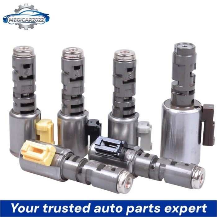 6pcs 24347603648 GA6F21WA 09G 09K 09M Automatic Transmission Solenoid Kit TF-60SN For Mini R52 R53