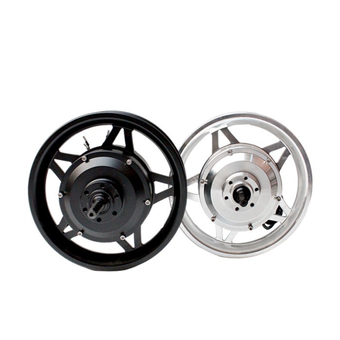 12" 36V/48V 250W-400W Brushless Geared Hub Motor Disc Brake for E-Bike, Folding Mountain Bike & Com