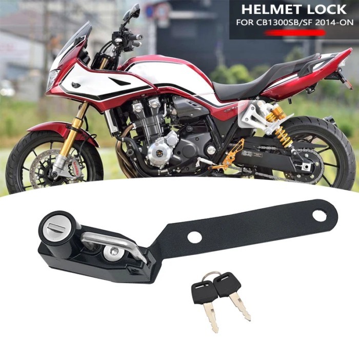 For Honda CB1300SB CB1300SF CB1300 SB SF 2014-2021 2019 2020 Motorcycle Helmet Lock Anti-Theft Helm