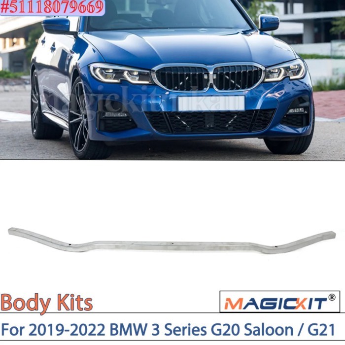 MAGICKIT For 2019-2022 BMW 3 Series G20 Saloon / G21 Touring M Sport Model BMW Front Bottom Bumper