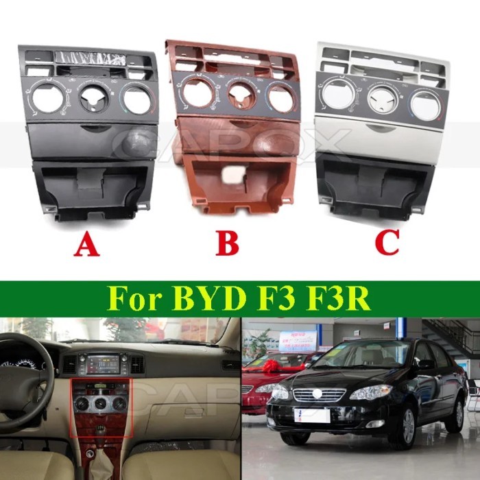 CAPQX Air Conditioning Control Panel Switch Control Panel Decorative Cover For BYD F3 F3R Ashtray G