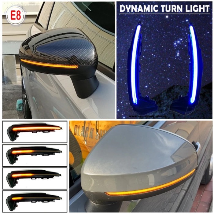 Dynamic Mirror Blinker for Audi A1 8X LED Turn Signal 2011 2012 2013 2014 2015 2016 2017 Light Indi