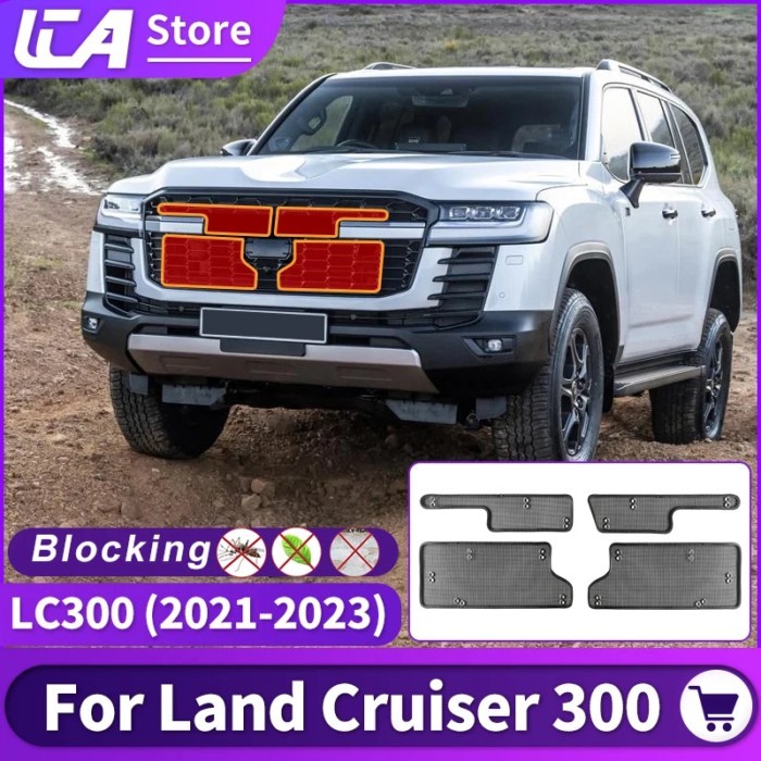 For Toyota Land Cruiser 300 GR GR-S Lc300 2022 2025 Tuning Exterior Upgraded Accessories Stainless