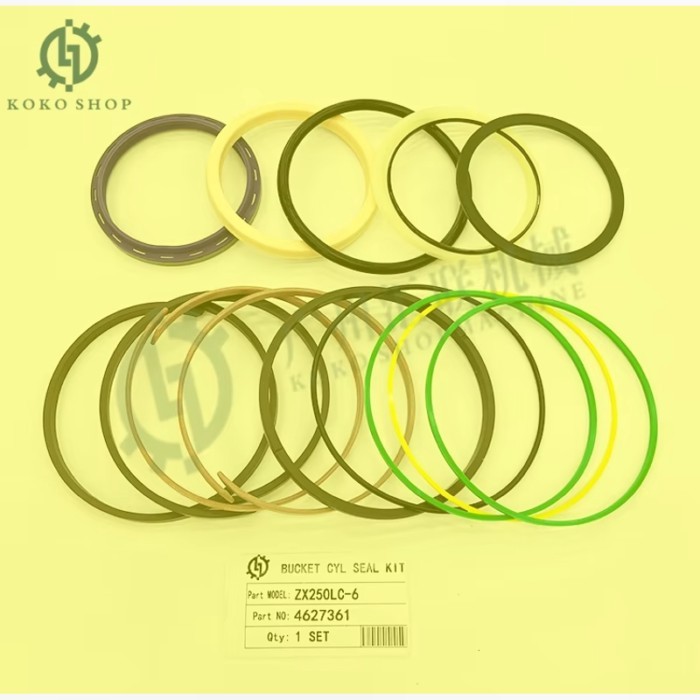 462361 4631062 4662069 Arm Boom Bucket Cylinder O-ring Seal Kit for ZX250lc-6 Excavator Kits