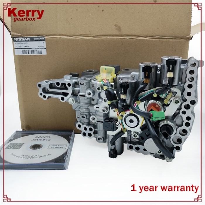 Genuine New JF017E CVT8 Automatic Gearbox Valve Body 31705-28X2B With Disc for Nissan Murano X-Trai