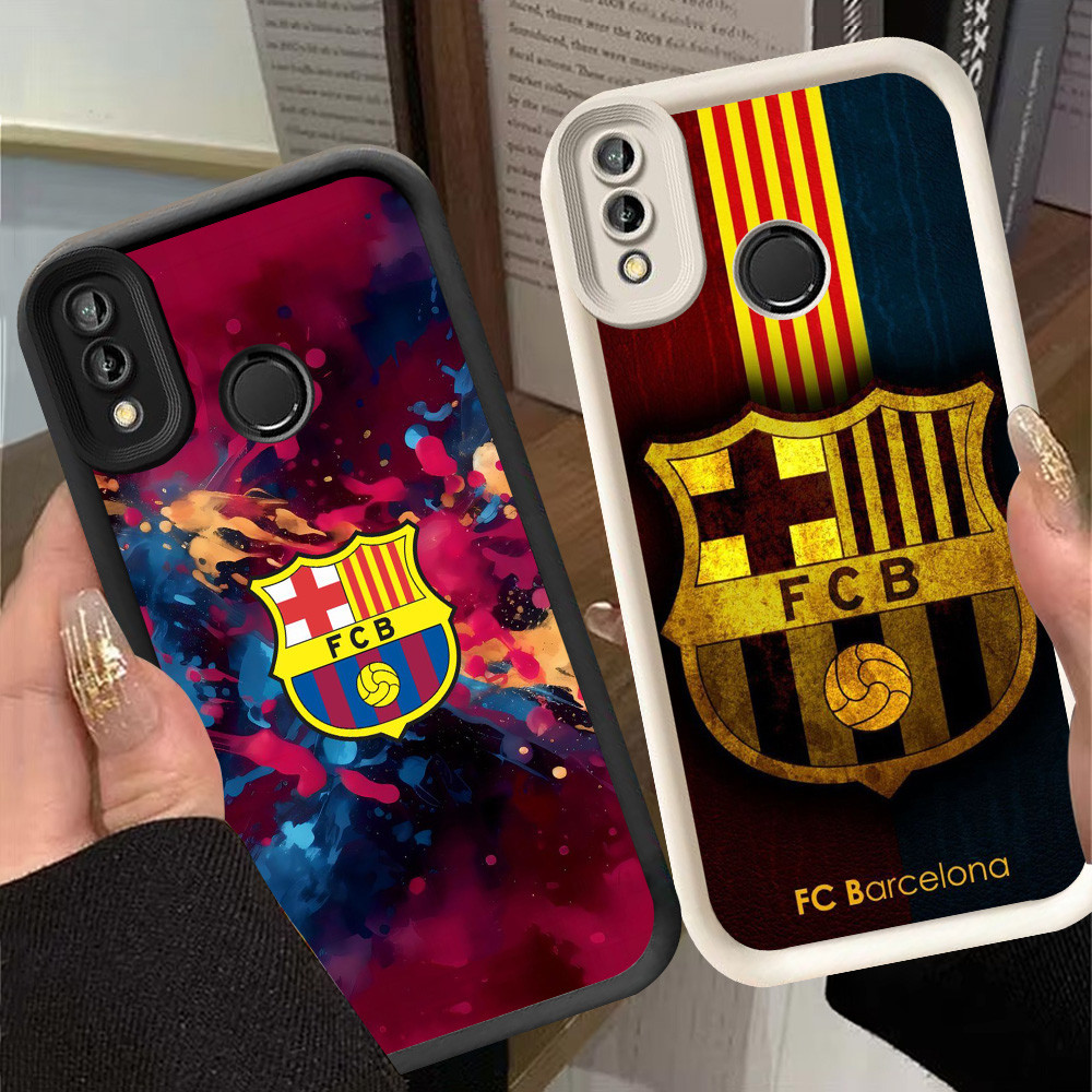 G-26 Barcelona Casing สําหรับ VIVO Y83 Y93 Y91C V15 Y95 Y91 สีดําและสีขาว
