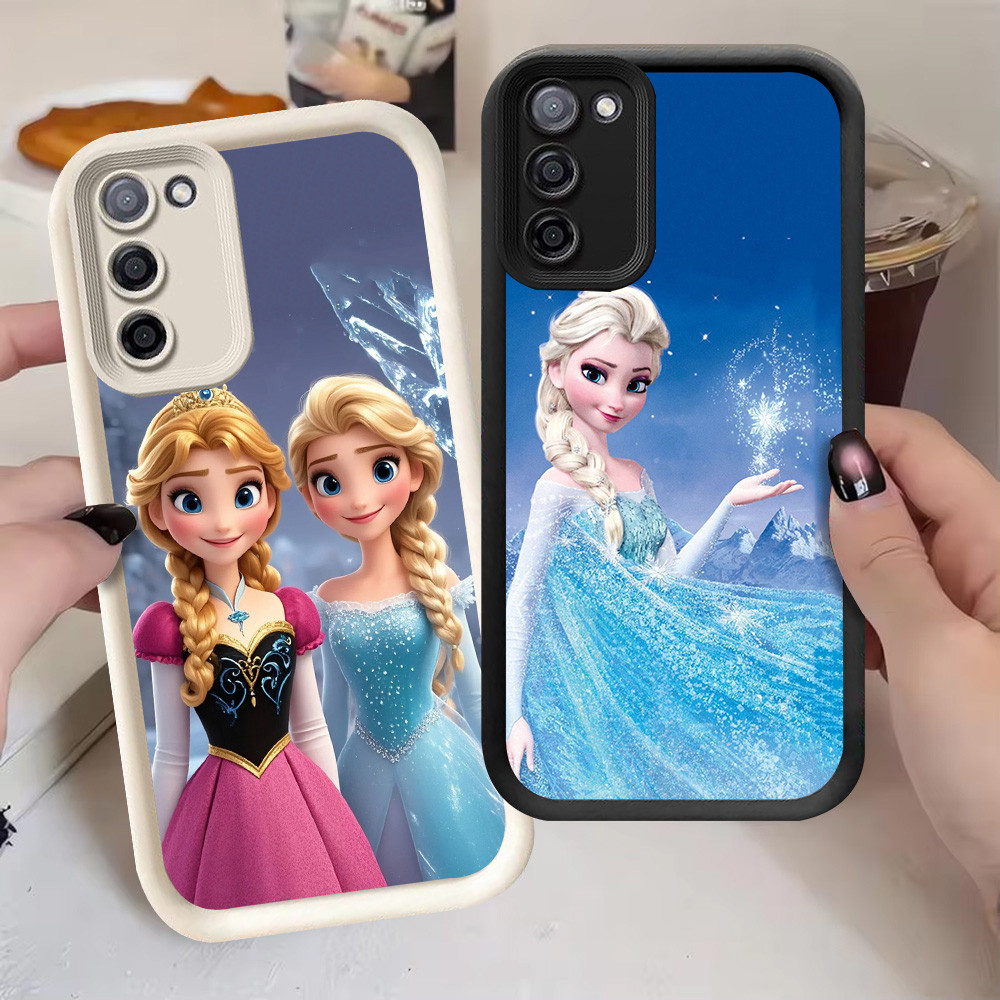 G-74 Frozen Casing สําหรับ Samsung A31 S20 FE A71 A51 สีดําและสีขาว