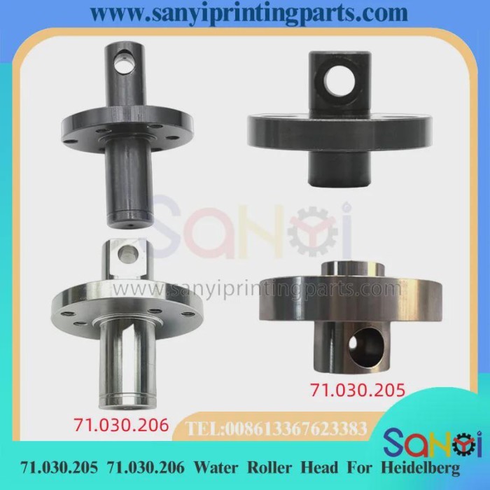 Best Quality 71.030.205 71.030.206 Stainless Steel Water Roller Head Journal For Heidelberg CD102 S
