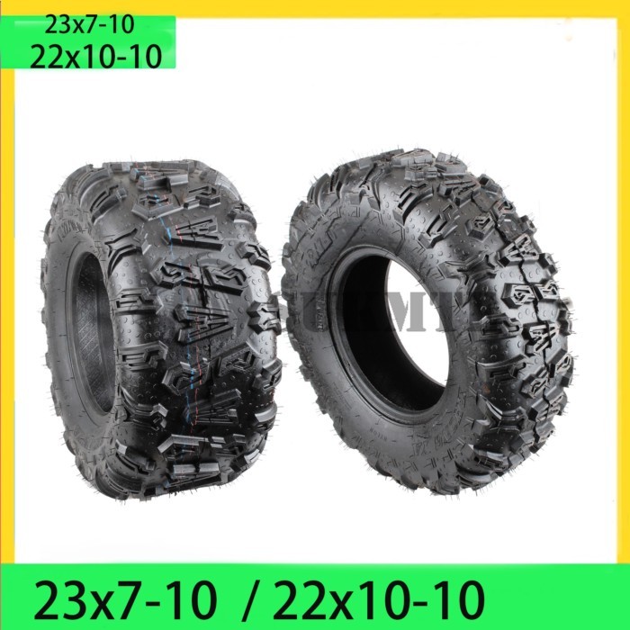 Hot Sale 23X7-10 Tubeless Tire 10 Inch Tyre for ATV Go Kart 22X10-10 High Quality Thick and Wear Re