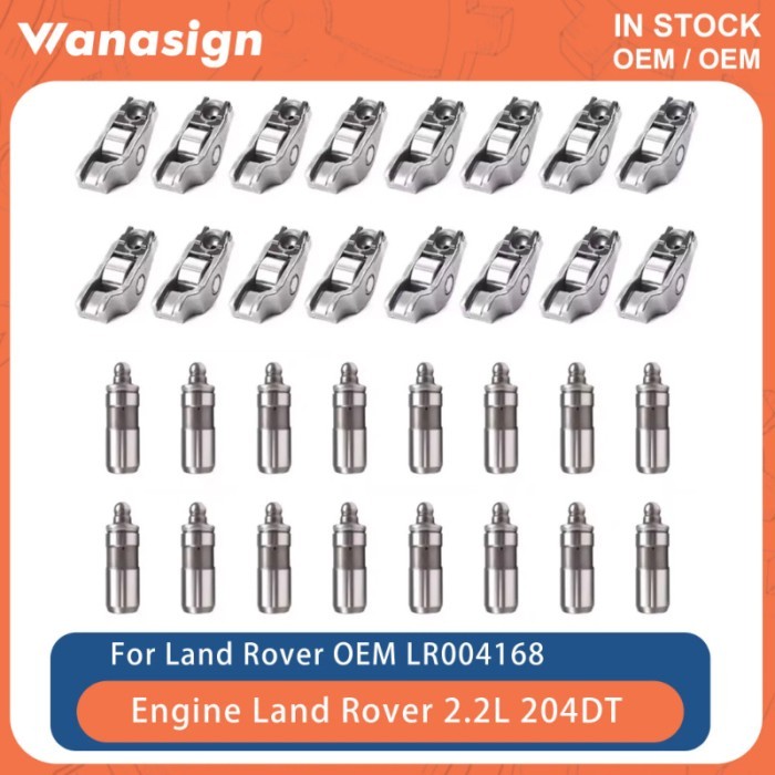 Engine Valve lifter Rocker Arm Set Fit 2.2 L For Land Rover Jaguar Rand Rover Discovery 4HK L359 L5