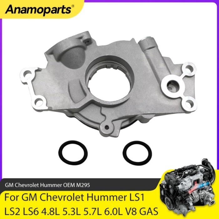 Engine Parts Oil Pump Fit 4.8 5.3 5.7 6.0 L For GM Sierra Chevrolet Silverado Hummer LS1 LS2 LS6 4.