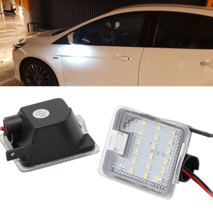 Car Welcome Light Door Lighting For Ford Focus 3 Kuga 2 S-Max WA6 2 Mondeo 4 5 Grand C-max 2 Escape